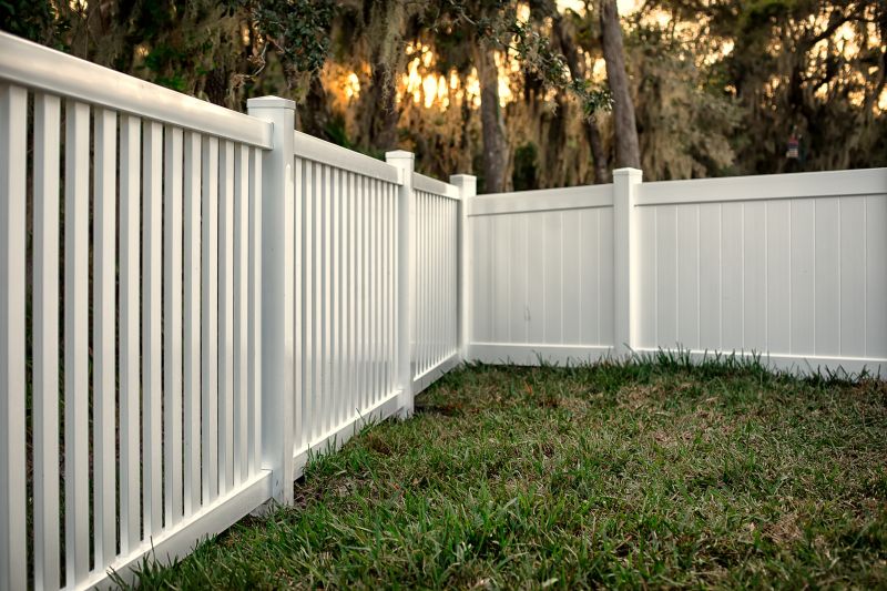 Privacy Fence in Yard