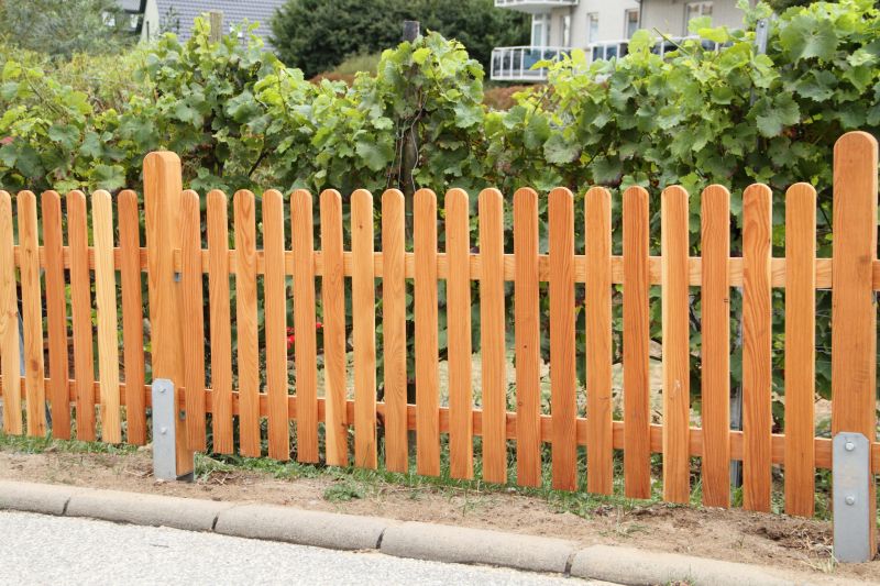 Custom Wooden Fence Design